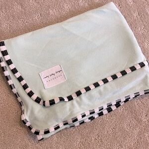 Candy Kirby Mint Stroller Blanket